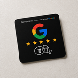 Plaque Avis Google NFC