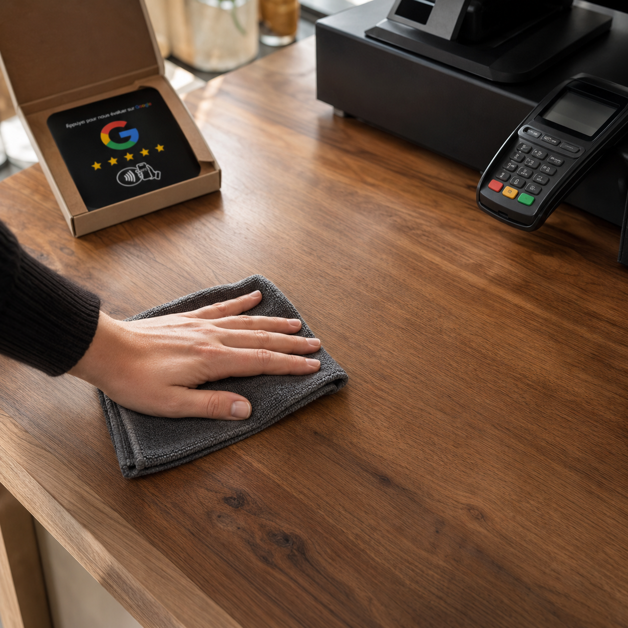 Nettoyez la surface